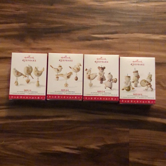 Hallmark Keepsake 12 Little Days Of Christmas set
